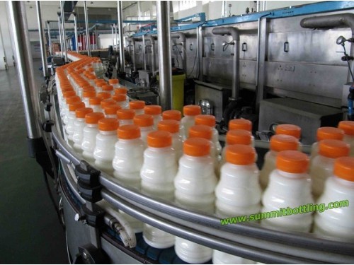 2,000-48,000bph PET Bottle Milk Bottling Line,