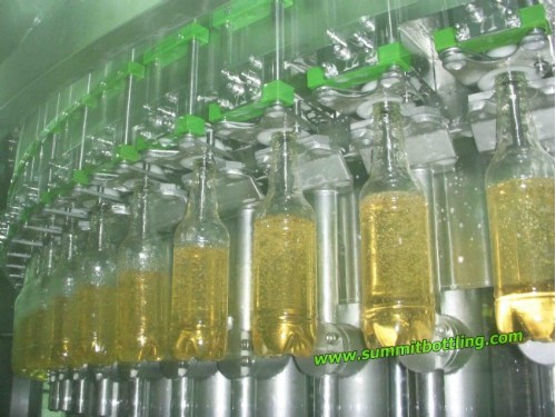 30,000bph(640ml) PET Bottle Beer Bottling Line for Qingyu Beer